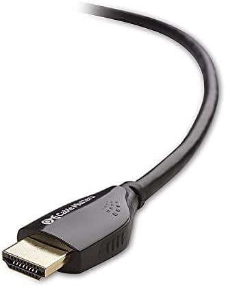 Cabo Matters 2-Pack Micro HDMI para adaptador HDMI 6 polegadas com suporte 4K e HDR para Raspberry Pi 4 e mais e 2 pacote de alta velocidade HDMI para micro HDMI cabo