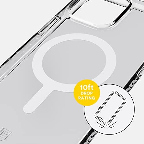 Bodyguardz Carve MagSafe para iPhone 14 Pro Max Case, caixa clara à prova de choque com proteção contra gota de 10 pés, magsafe