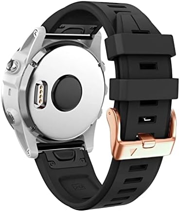 Infri para Garmin Fenix ​​6S 5S Watch Band 20mm para Fenix ​​6s Pro 5s Plus Gold rosa Buckle Silicone Substituição de pulso Reduz de pulso