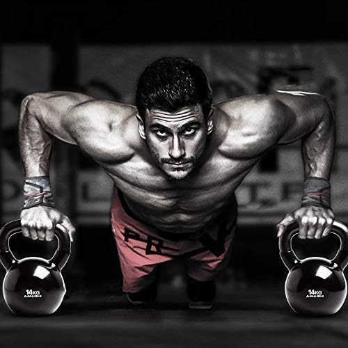 Concorrência Kettlebell Heavy Diry Hostening Bodybuilding Home Gym Equipamento de fitness Treinamento de pesos 4, 6, 8, 12,