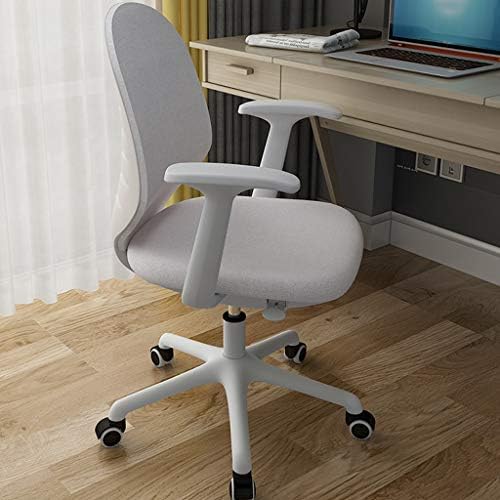 Cadeira de cadeira de escritório YGQBGY com slide de assento, braços ajustáveis ​​em altura, os recursos incluem suporte lombar de bomba