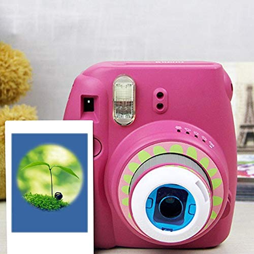 Filtro de câmera novo Instax mini 8/8+/9/7s/kt 6 pcs lente de filtro colorida para câmera de filme instantânea Fuji