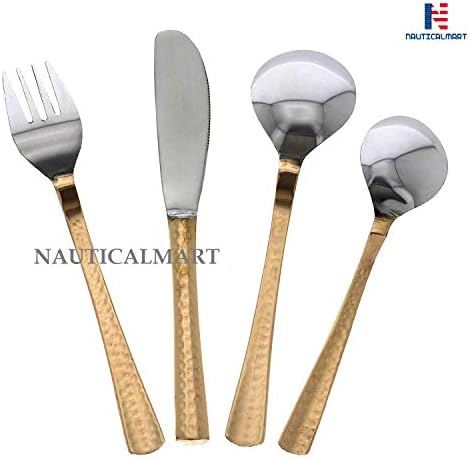 Indian Dinnerwarware Spoon Faca Conjunto de talheres de talheres de talheres para 6