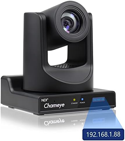 Câmera Chameye ndi PTZ 20x Zoom óptico AI Rastreamento automático kits de câmera PTZ + controlador de câmera PTZ para eventos de educação de adoração da igreja, C720NX3 + E300