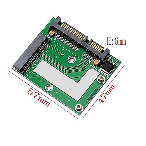 Saidian 1PCS Mini PCIE MSATA SSD a 2,5 SATA Drive Drive Adapter Converter Module Board