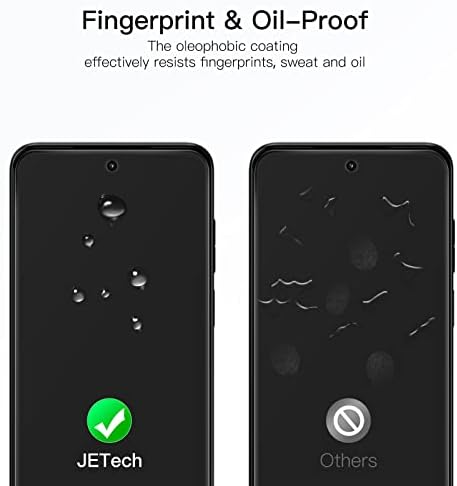 Protetor de tela JETECH para Motorola Moto G Stylus 2023 com protetor de lente da câmera, filme de vidro temperado, HD Clear, 2