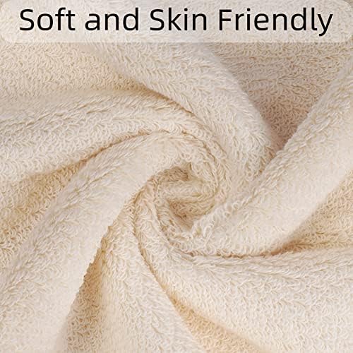 Panos de algodão esaer, toalhas de mão Conjunto de algodão algodão anel premium fiado algodão Ultra macio e altamente absorvente