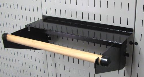 Controle de parede Pegboard Paper Tootom Solder e haste de vara Pegboard Shelf Conjunto para controle de parede Pegboard e Slotted