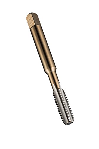 Dormer E513 Torneira de flauta reta de aço de alta velocidade, acabamento não revestido, haste redonda com extremidade quadrada, chanfro de plugue, tamanho da rosca M20-2.00