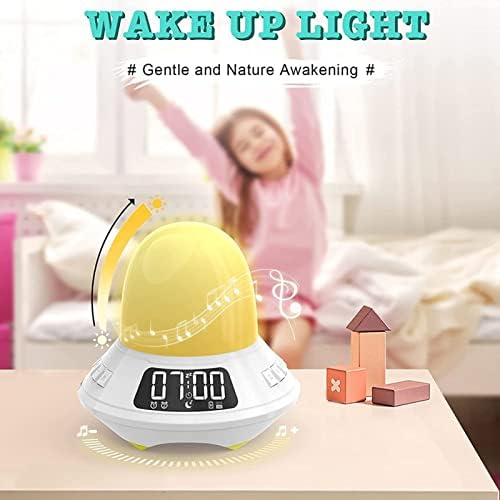 Alto -falante Night Light Bluetooth, 5 em 1 Alto -falante Bluetooth Luz quente 5W para o quarto