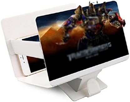 WFJDC 3D Screen Meldifier Movie estereoscópico de vídeo dobrável Desktop de 8 polegadas Suporte de telefone celular de 8 polegadas Amplificando