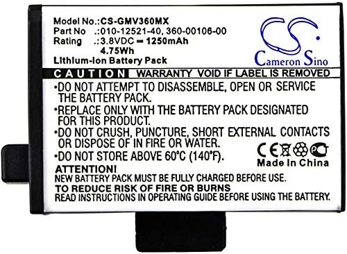 Cameron Sino Novo Bateria de substituição ajustado para Garmin Virb 360