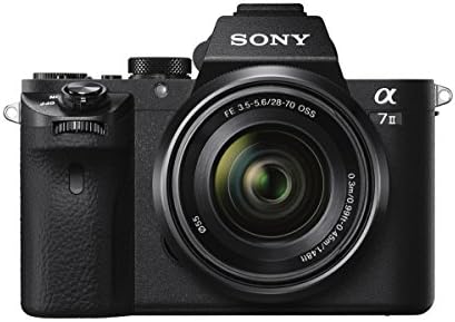 Sony Alpha A7 IIK E-MONTE EM MONTAGEM Câmera sem espelho com sensor de quadro completo com lente de 28-70 mm