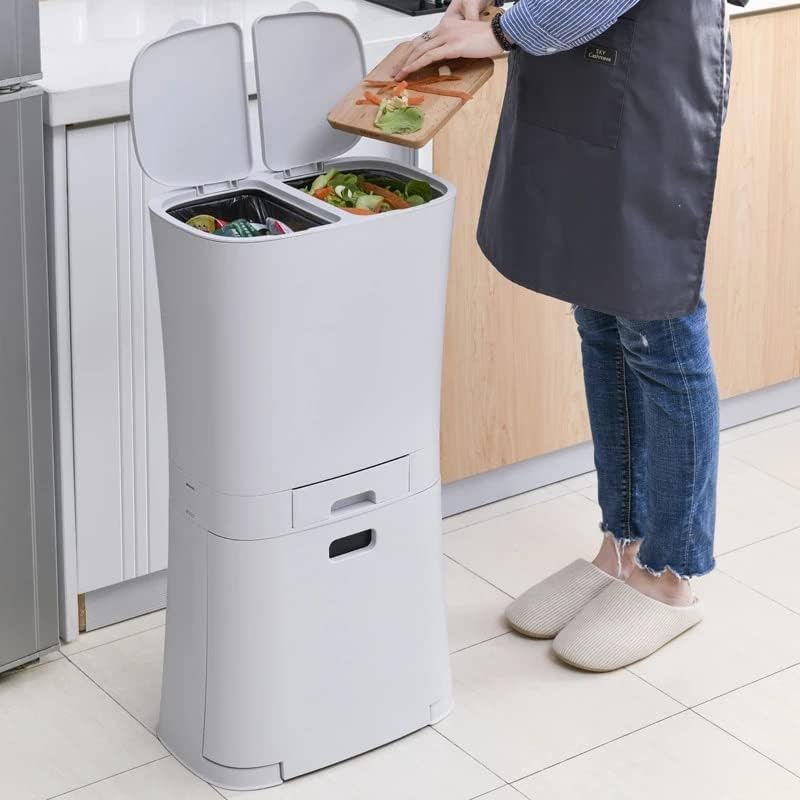 N/A Lixo da cozinha pode classificar a sala de estar seca e molhada Separação grande lixo lixo lixo