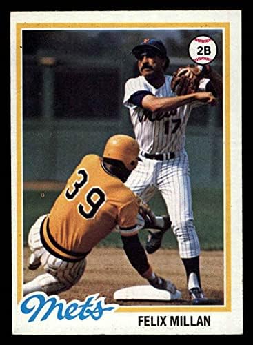 1978 Topps 505 Felix Millan New York Mets VG Mets