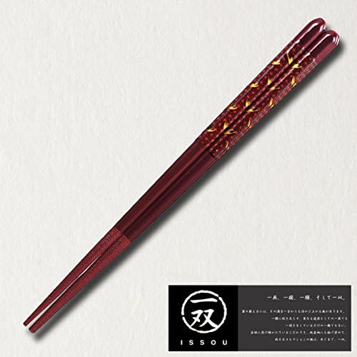 Pauzinhos ippou feitos na tinta de laca de madeira do Japão 8,1 polegadas