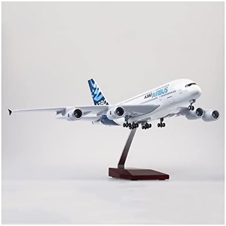 Modelos de aeronaves 1: 160 Modelo Airbus Airbus Fit for A380 Aviation com luzes e rodas Castren aeronaves coletor