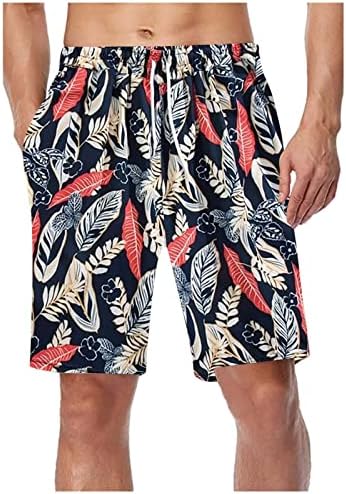 Shorts de tábua do BMISEGM para homens nadar no verão da tendência impressa de secagem rápida shorts e calças de praia