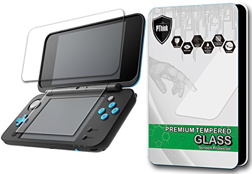 [2-Pack] Novo protetor de tela XL 2DS, protetor de tela de vidro temperado de 0,2 mm de 0,2 mm para o novo Nintendo 2DS XL 2017