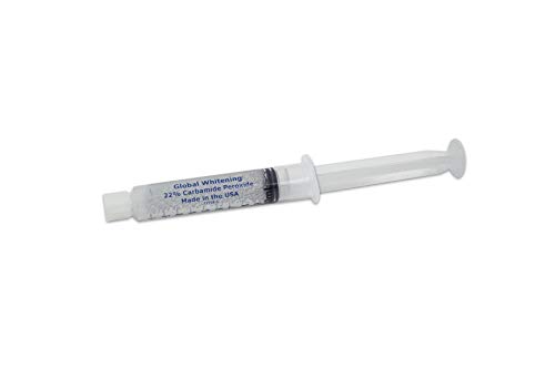 Global Whitening 10cc Avançado Gel de seringa não cirúrgico 22% Peróxido de carbamida para os resultados de clareamento de dentes rápidos