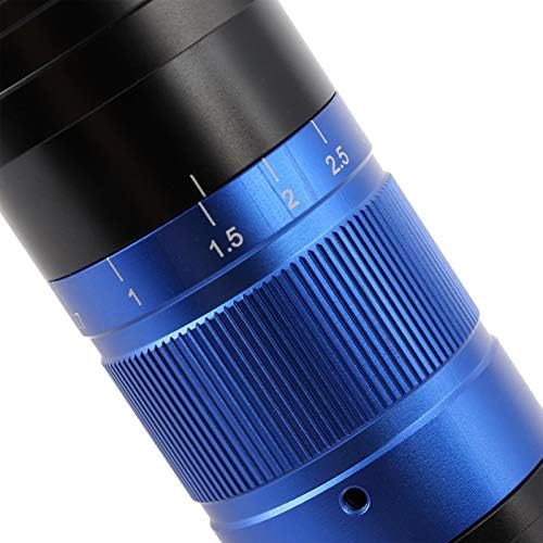 Lente de microscópio, lente de zoom 35x -278x, acessórios de microscópio duráveis, acessório de processamento de