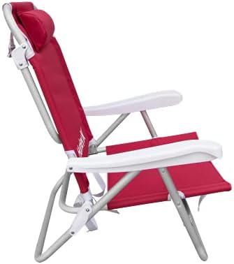 Cadeira de praia de Backpack Hurley, Fusion Red