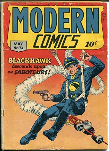 Moderno #73 1948-Blackhawk-Reed Crandall-Torchy-Bill Ward Good Girl Art-VG