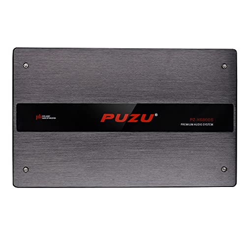 PUZU PZ-X6800S 6CH a 10CH Processador de sinal digital de áudio de carro com 8Canais Power de saída para o sistema de áudio