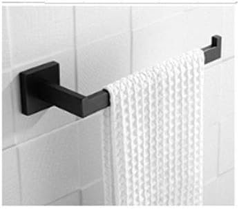Ganchos de cama, suporte de papel de aço inoxidável preto portador de papel de cozinha de papel de papel de papel de lã de papel