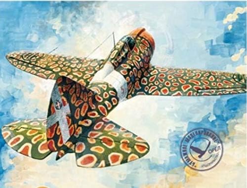 Orel Paper Model Kit Fighter Reggiane Re.2000 Falco 1/33 291 Aviação Militar, Itália, 1940