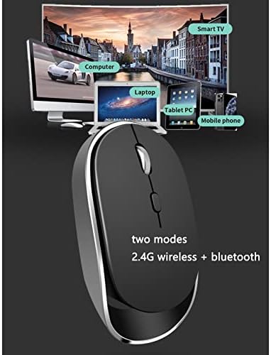 Mouse de computador sem fio jushz para laptop USB Gaming Bluetooth Camundongos ergonômicos Bluetooth Pointing Disposition Fotoelétrico