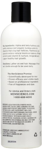 Menscience Androceuticals Daily Shampoo, 12 fl oz