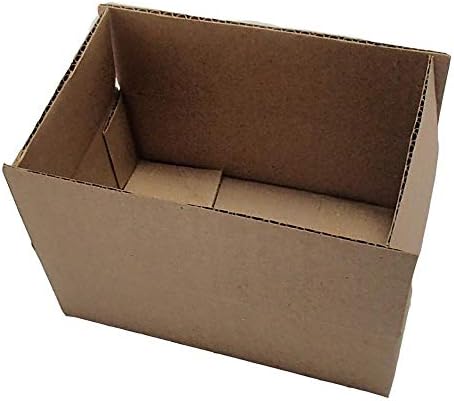 Um novo 6 Long 4 Wide 2 High Brown Shipping Moving Packing Box de papelão