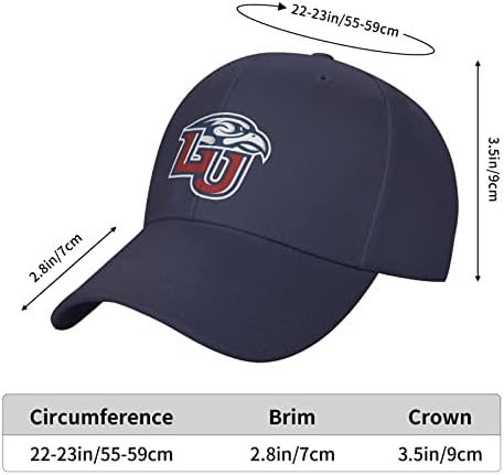 Liberty -Niversity Baseball Caps Chapéus de pai Tamanho ajustável Cap