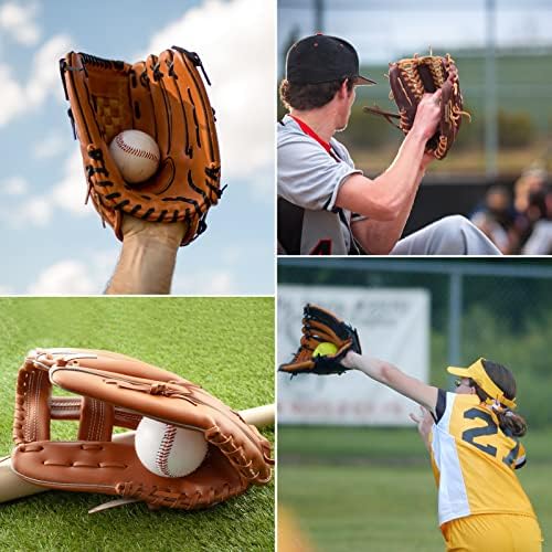 Kit de renda de softbol e luva de beisebol - reparo de laço de couro em luvas de beisebol - Deluxe Relacing - 2