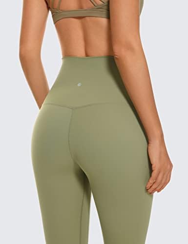 Crz Yoga Super High Wistide Butterluxe Leggings 25 '' ''/28 ' -Calças de ioga de comprimento total macio de barriga de barriga para mulheres