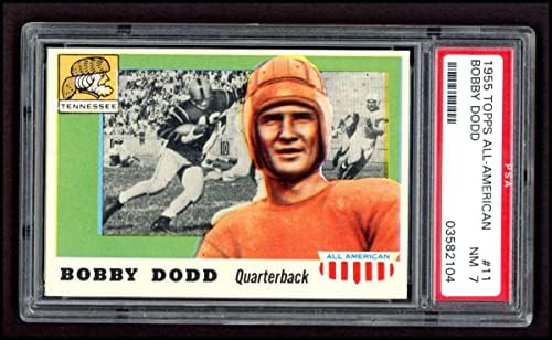 1955 Topps # 11 Bobby Dodd PSA PSA 7.00 Tennessee