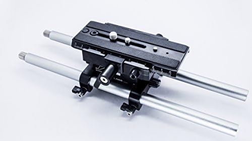 Sistema de trilho de cinema de cinematics Suporte de placa de base de haste de 15 mm Siga o kit de câmera Focus Pro DSLR Novo