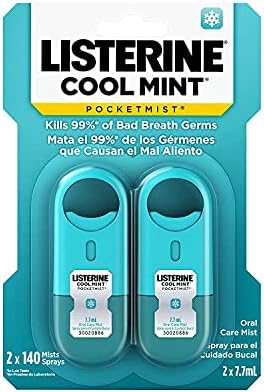 Listerine Pocketmist Cool Mint, 2 contagem