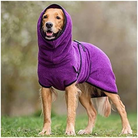 Gsportfis Dog Robe Toard Bath Robe Robe Bathrobe Casaco Toalha absorvente para cachorro Super quente roupas de dormir