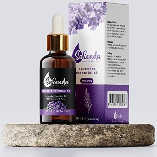 Óleo de lavanda de salenda de lavanda puro não diluído natural com grau terapêutico premium por conta