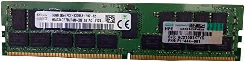 BestParts 32GB 2RX4 PC4-3200AAA-RB2-12 Memória de RAM compatível com HPE Proliant G10 Plus Servidor P06033-B21 P1144-091