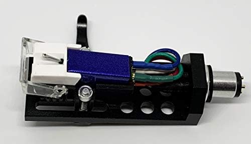 Cartucho e caneta, agulha cônica e casca de cabeça vermelha com parafusos de montagem para Stanton T55 USB, T52, STR820,