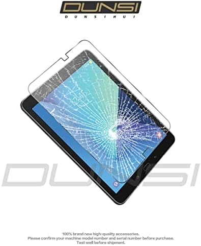Dunsihui 3 Protetor de tela de embalagem para Galaxy Tab S3 T820, Cobertura completa da Draga 9H anti-arranhão para o filme