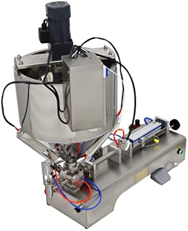 Máquina de enchimento de aquecimento de líquido de líquido intbuyy com tremonha vertical 5-50ml