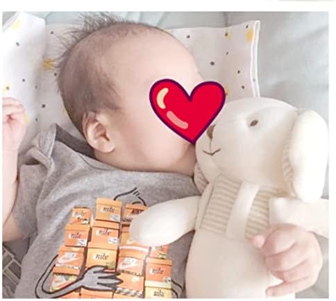 Boneca de apego de primeiro amigo para bebê de algodão orgânico super macio para bebê, amigo de travesseiro, brinquedos
