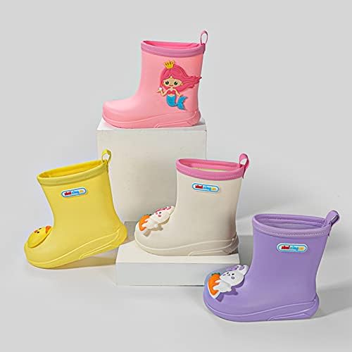 Sapatos infantis botas de chuva desenho animado crianças botas de chuva meninos e meninas botas infantis botas de água de borracha