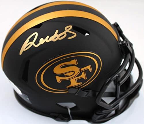 Deebo Samuel autografou o San Francisco 49ers Eclipse Speed ​​Mini Capacete - JSA - Mini Capacetes Autografados da NFL