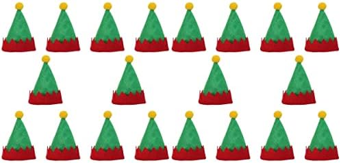 Eesll Santa Hat Christmas Mini Candy Lollipop Chap