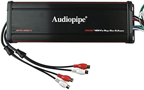 Audiopipe APTV-1000.4-4 CLASSE DA CLASSE D AMPLIFICADOR-PowerSports IP67 UTV Marine Amplifier